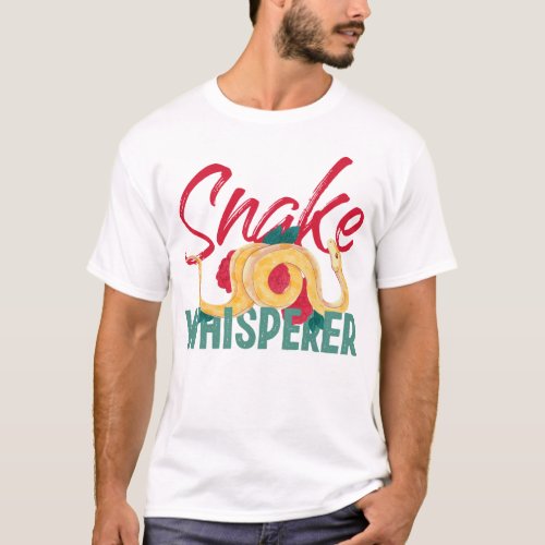 Snake Serpent Snake Whisperer T_Shirt
