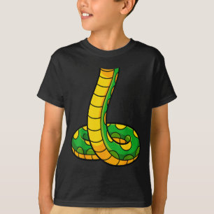 Snake Shirt Adult Men Women Kids Green Body Snake 