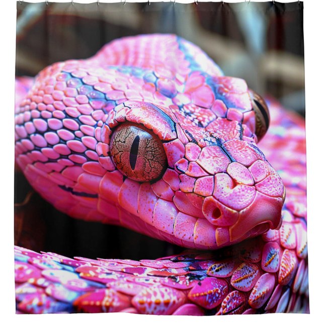 Snake Shower Curtain (Front)