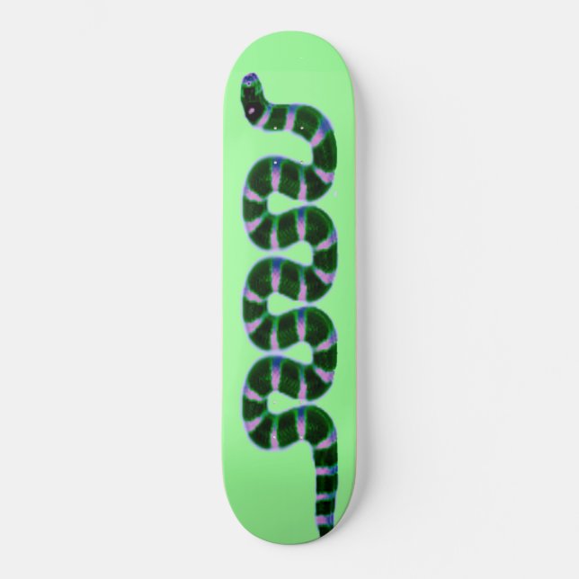 Snake Skateboard Deck (Front)