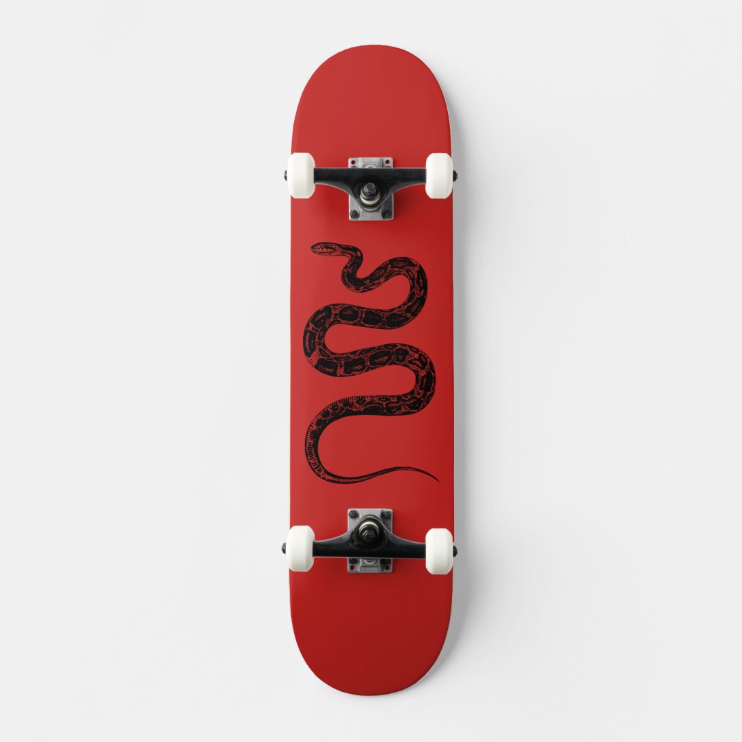 Snake Skateboard Deck Zazzle