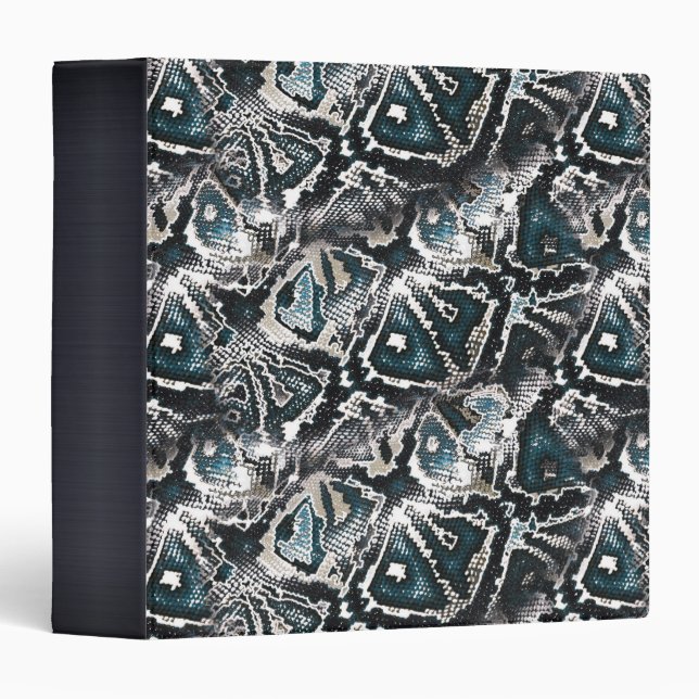 Snake skin  3 ring binder (Front/Spine)