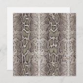 Snake Skin Animal Print (Front/Back)