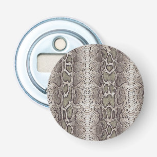 Snake Skin Animal Print Bottle Opener