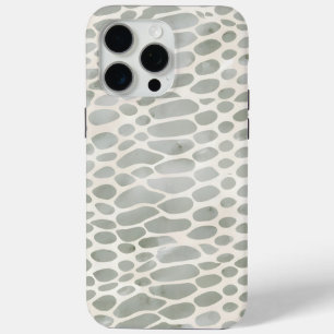 snake skin animal print iPhone 15 pro max case