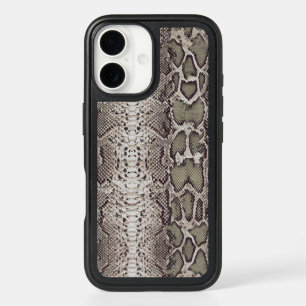 Snake Skin Animal Print iPhone 16 Case