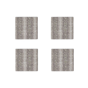 Snake Skin Animal Print Stone Magnet