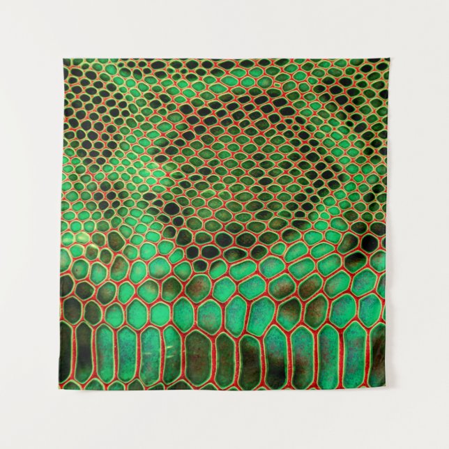 Snake skin background tapestry (Front)