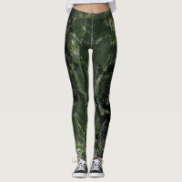 Snake Skin Camouflage White Buffalo Outdoors Leggings