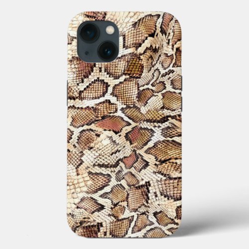 Snake Skin Design iPhone 13 Case