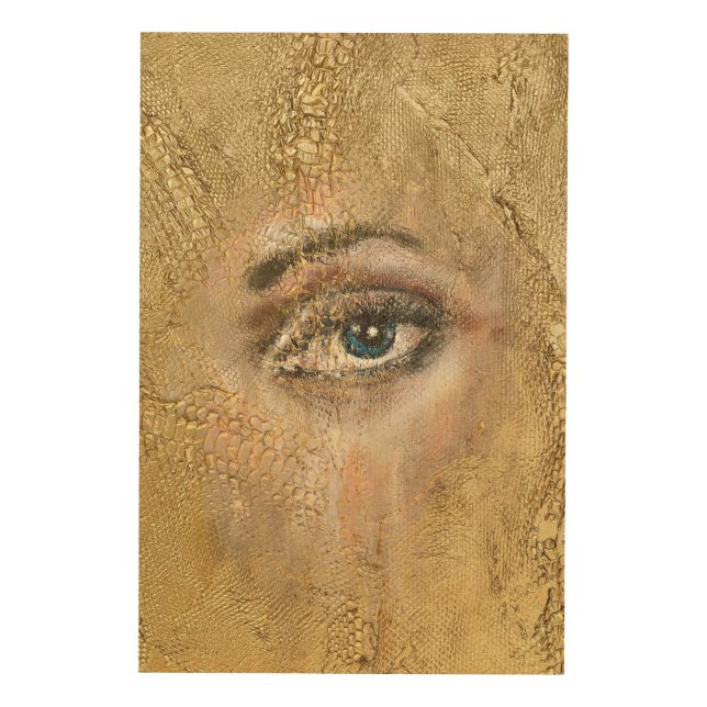 Snake Skin Enchanted Eye Wall Art Animal Print (Front)