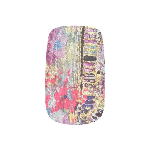 Snake Skin Nail Designs Bold Vibrant Colorful Minx Nail Art