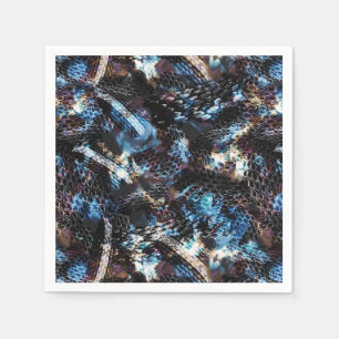 Snake skin napkins