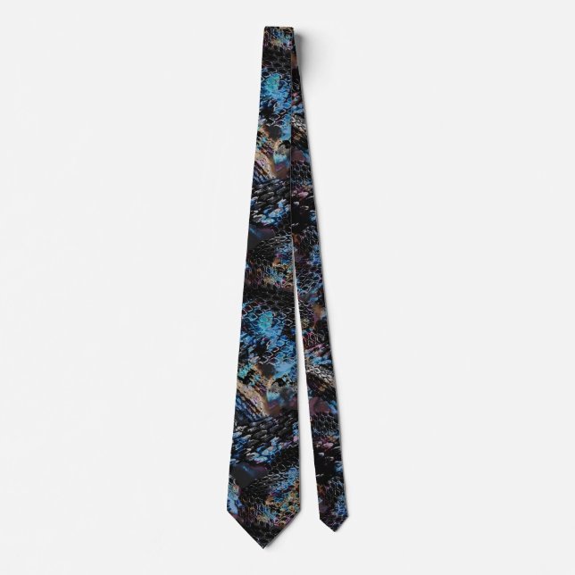 Snake skin neck tie (Front)