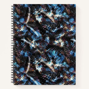 Snake skin notebook