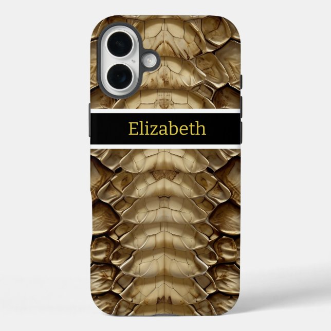 Snake skin pattern detail Case-Mate iPhone case (Back)