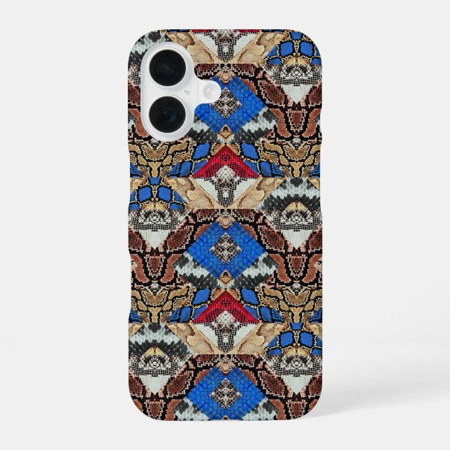 Snake Skin Pattern  Iphone Case (Back)