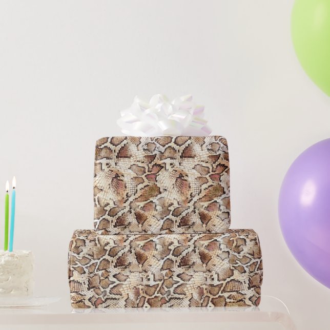 Snake Skin Pattern Wrapping Paper (Party Gifts)
