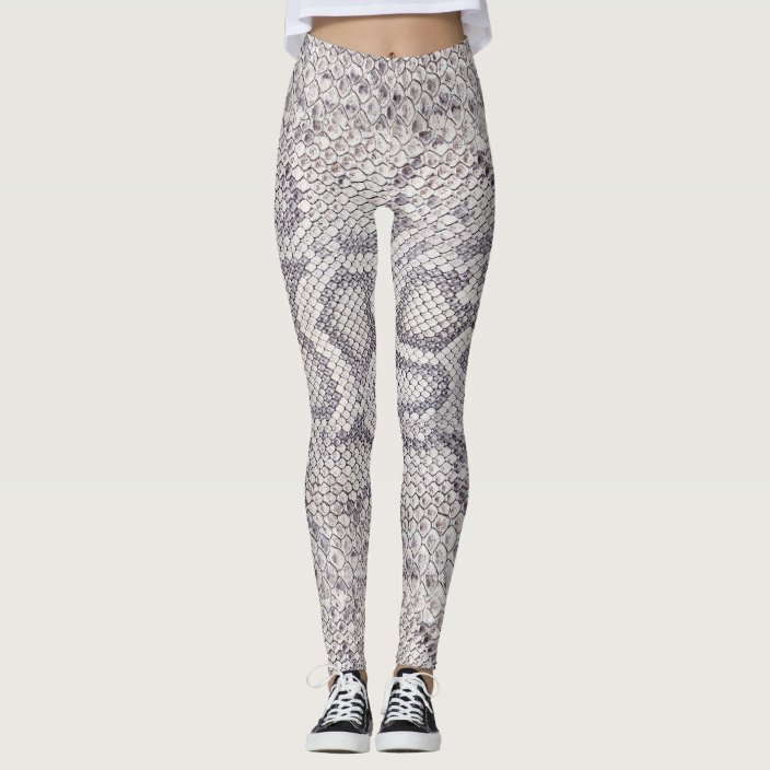 snakeskin gym leggings