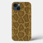 Snake skin, reptile pattern iPhone 13 case