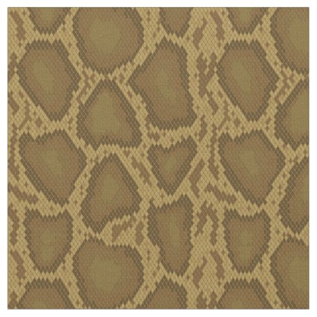 Python snake skin pattern 2 fabric | Zazzle