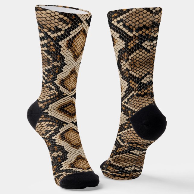 Snake Skin Socks (Angled)