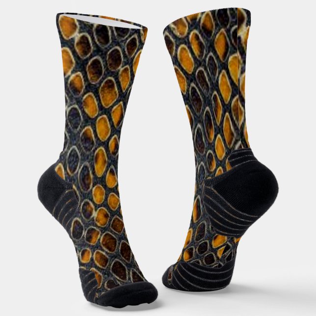 Snake Skin  Socks (Angled)