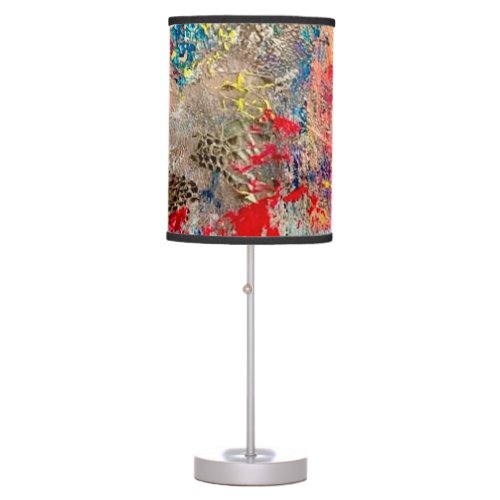 Snake Skin Table Lamp Subtle yet Bold Vibrant