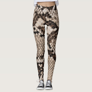 Snake skin: textured background. leggings