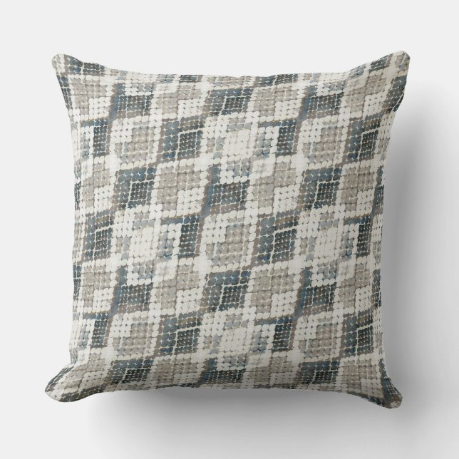 Snake skin throw pillow (Front)