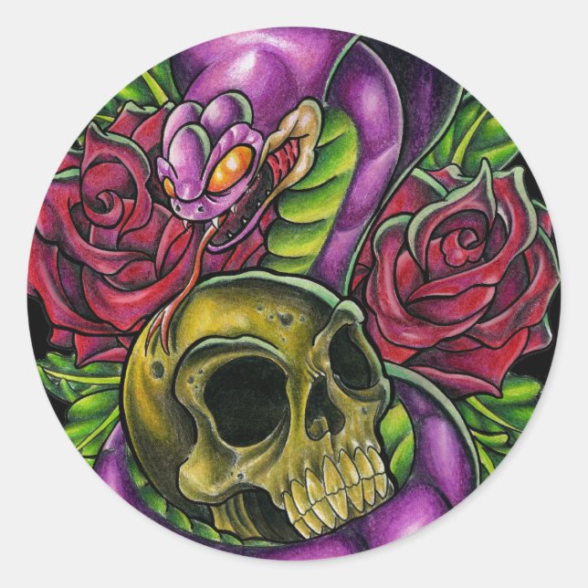 snake sticker (Front)