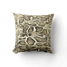 "Snake" Throw Pillow