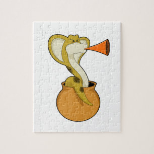Snake Trumpet Music Jigsaw Puzzle