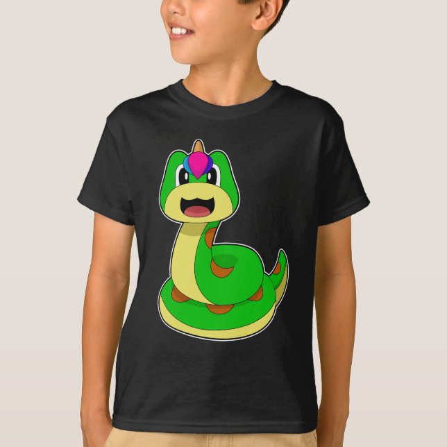 Snake Unicorn T-Shirt (Front)