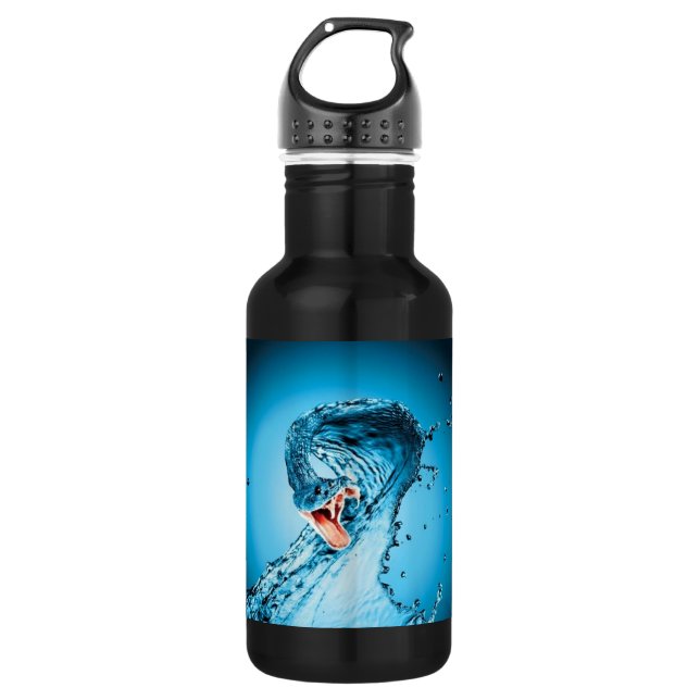 Snake Venom Stainless Steel Water Bottle (Front)