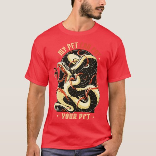 Snake wild pet animal T_Shirt