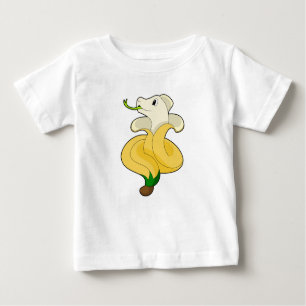 Snake with Banana Baby T-Shirt