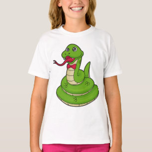 Snake with Bow tie T-Shirt