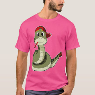 Snake with Cap T-Shirt