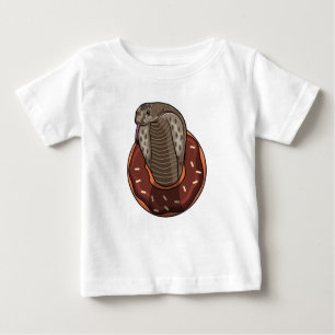 Snake with Donut Baby T-Shirt