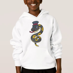 Snake with Hat Hoodie