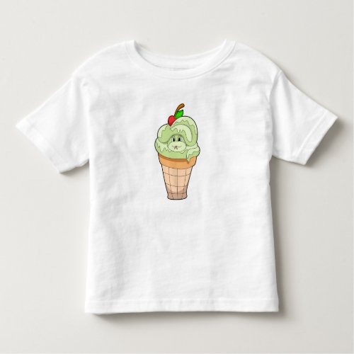 Snake with Ice cream cone  Cherry Toddler T_shirt