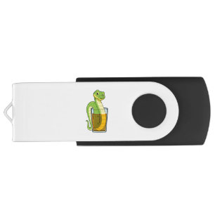 Snake with Juice Flash Drive