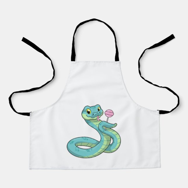 Snake with Lollipop Apron (Front)