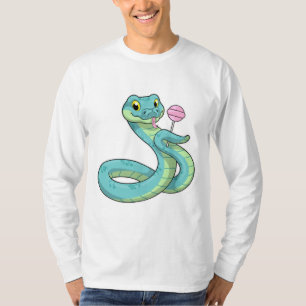 Snake with Lollipop T-Shirt