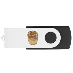 Snake with Muffin Flash Drive