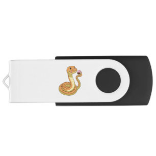 Snake with Muffin Flash Drive