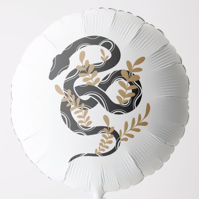 Snake with plants balloon (Front)