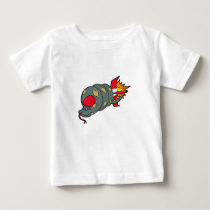 Snake with Rocket Baby T-Shirt