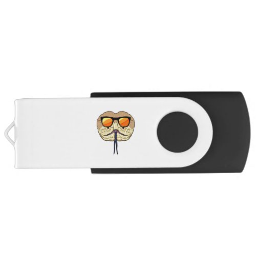 Snake with Sunglasses Flash Drive